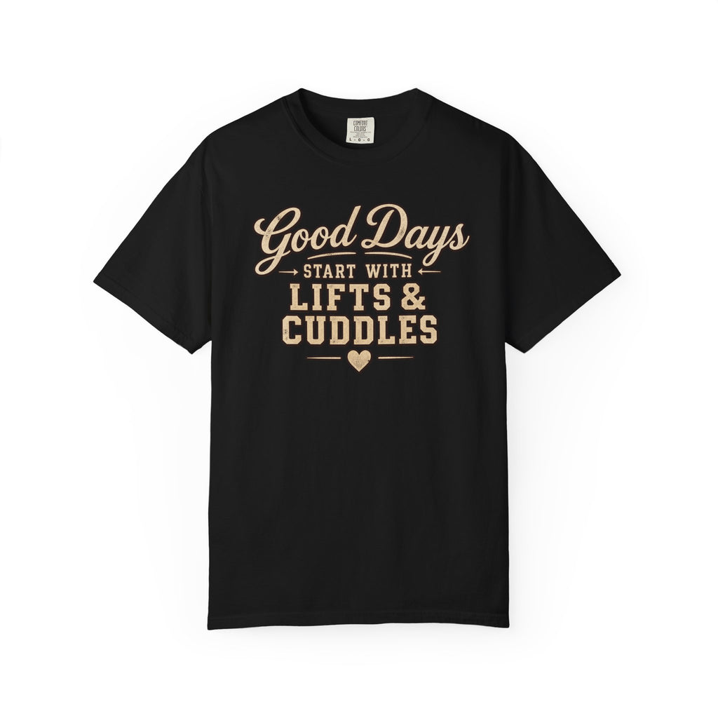 LEC, Lift ,Eat , Cuddle , Repeat Graphic Tee ,Comfort Colors® 1717