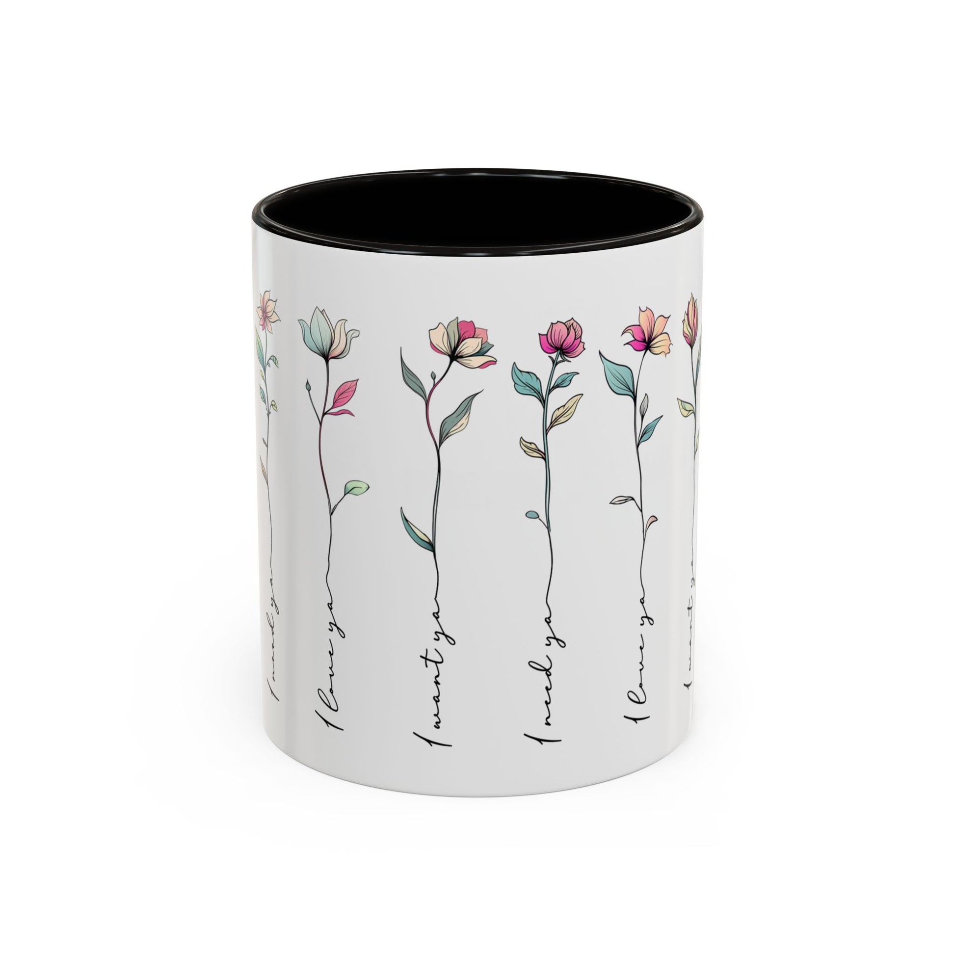 Colorful Floral Quote Mug - Gift for Friends & Loved Ones