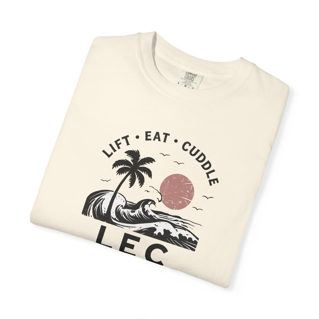 LEC, Lift ,Eat , Cuddle , Retreat Graphic Tee ,Comfort Colors® 1717