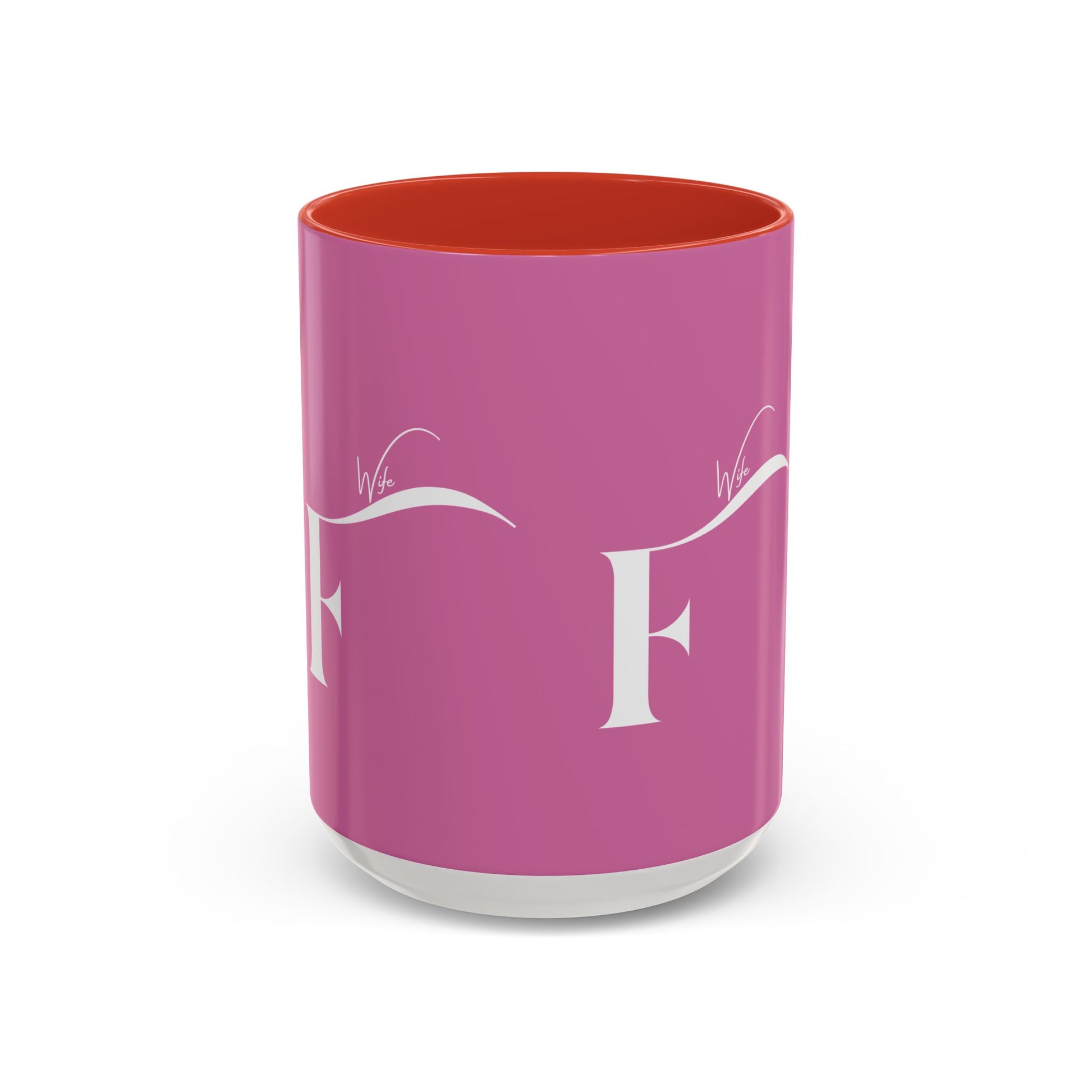 Future Wife Stylish Accent Coffee Mug, Personalized Gift, Trendy Home Decor, Coffee Lover's Mug, Fun Pink Mug, Tea Mug