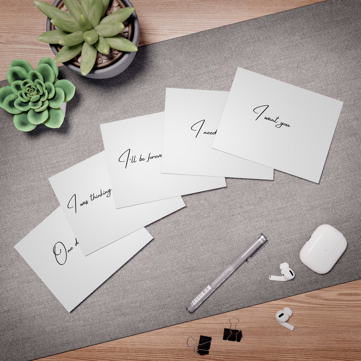 Preparing for a Future Multi-Design Greeting Cards for Special Moments: 5-Pack of Love Notes, Thoughtful Messages, Personalized Cards, Gift Tags, Stationery