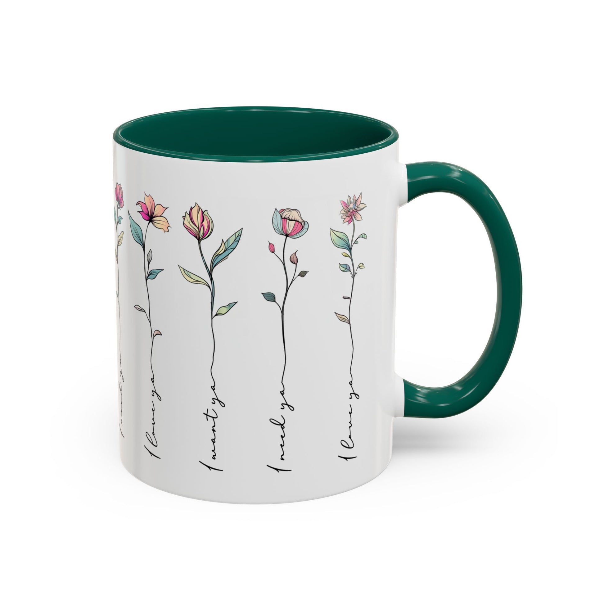 Colorful Floral Quote Mug - Gift for Friends & Loved Ones