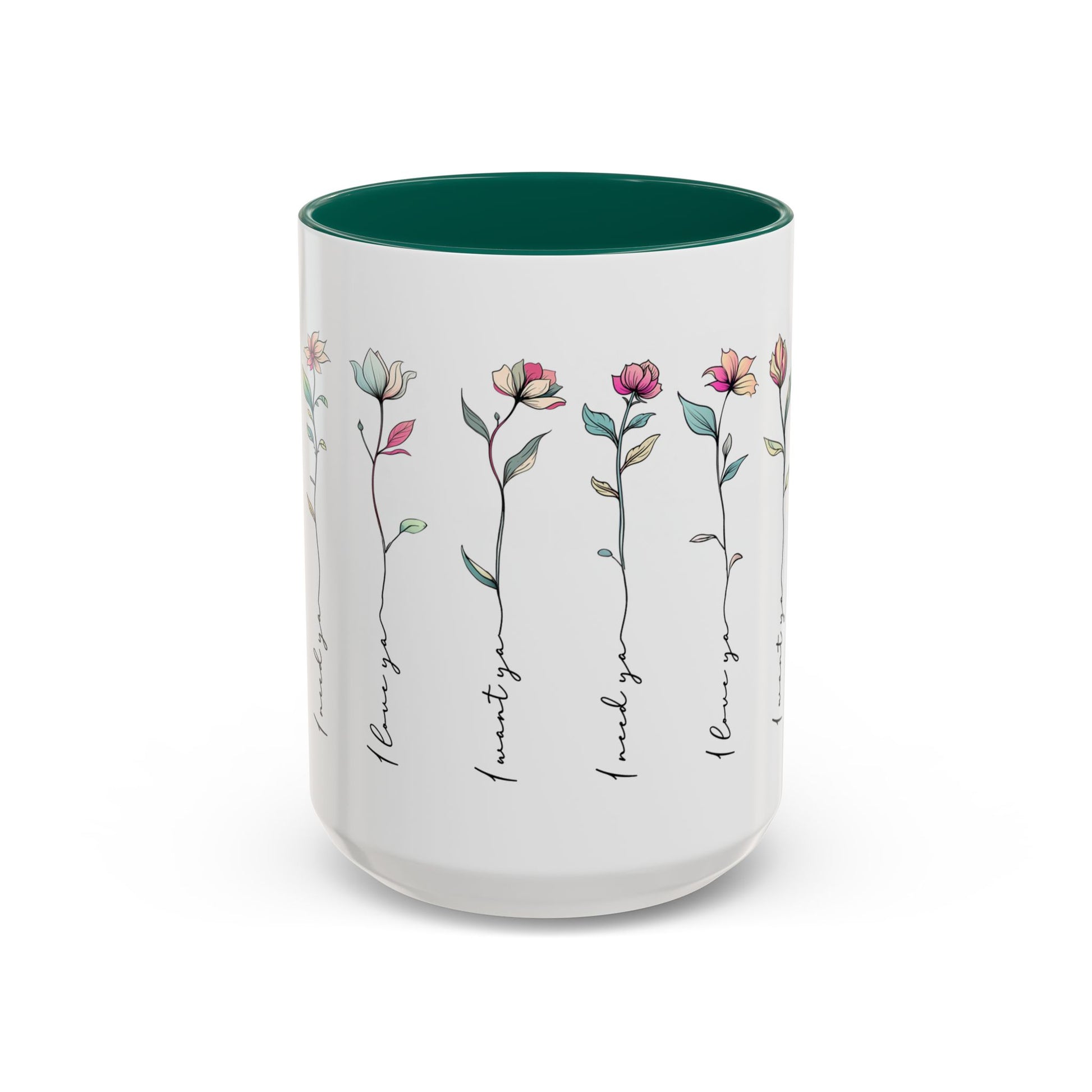 Colorful Floral Quote Mug - Gift for Friends & Loved Ones