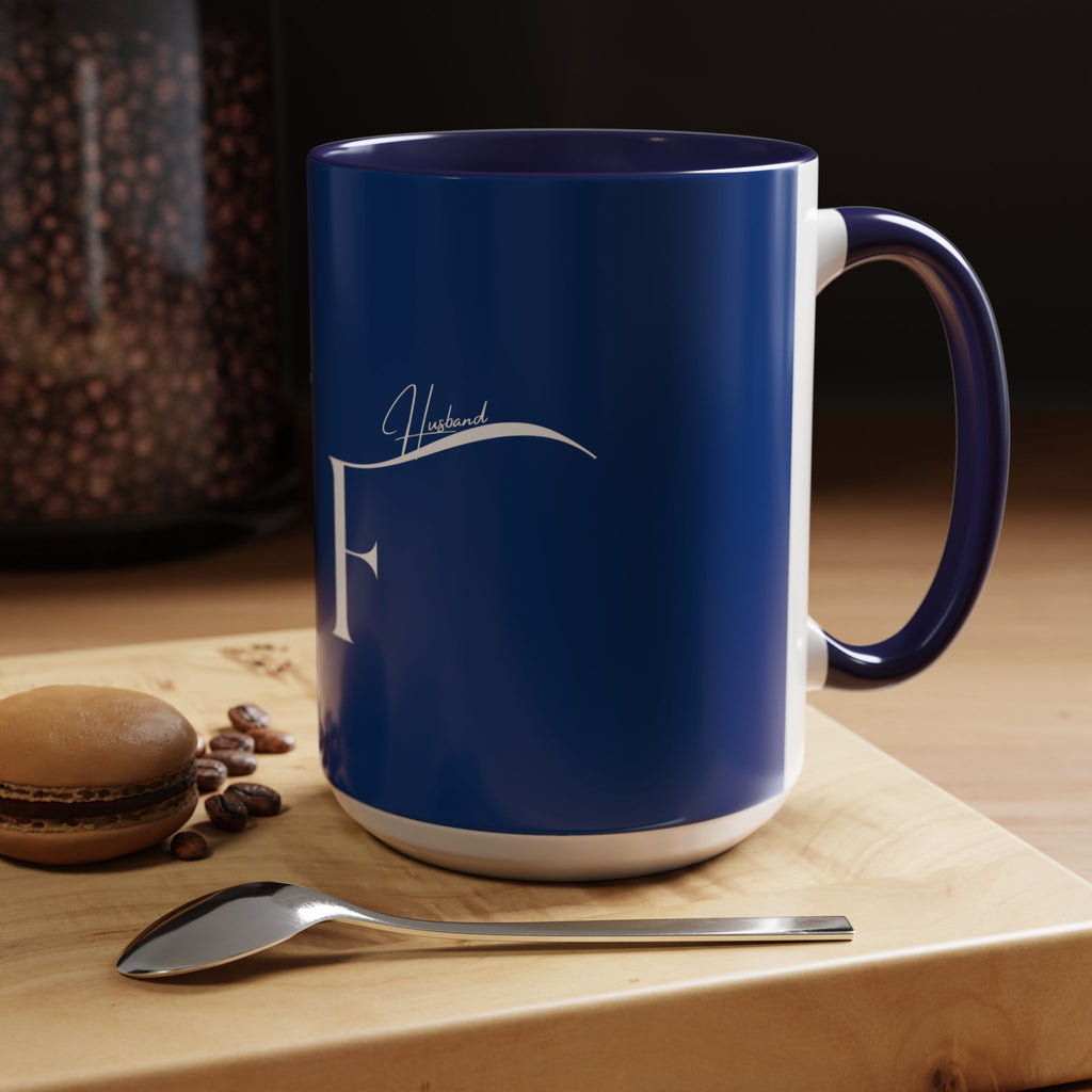 Future  Husband Accent Coffee Mug - Personalized Gift for coffee lovers, Unique Home Decor, Birthday Present, Custom Drinkware, Tea Mug, Office Supplies