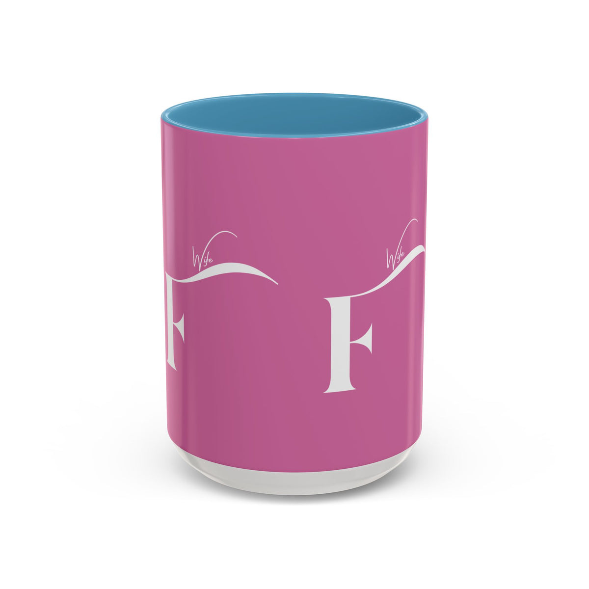 Future Wife Stylish Accent Coffee Mug, Personalized Gift, Trendy Home Decor, Coffee Lover's Mug, Fun Pink Mug, Tea Mug
