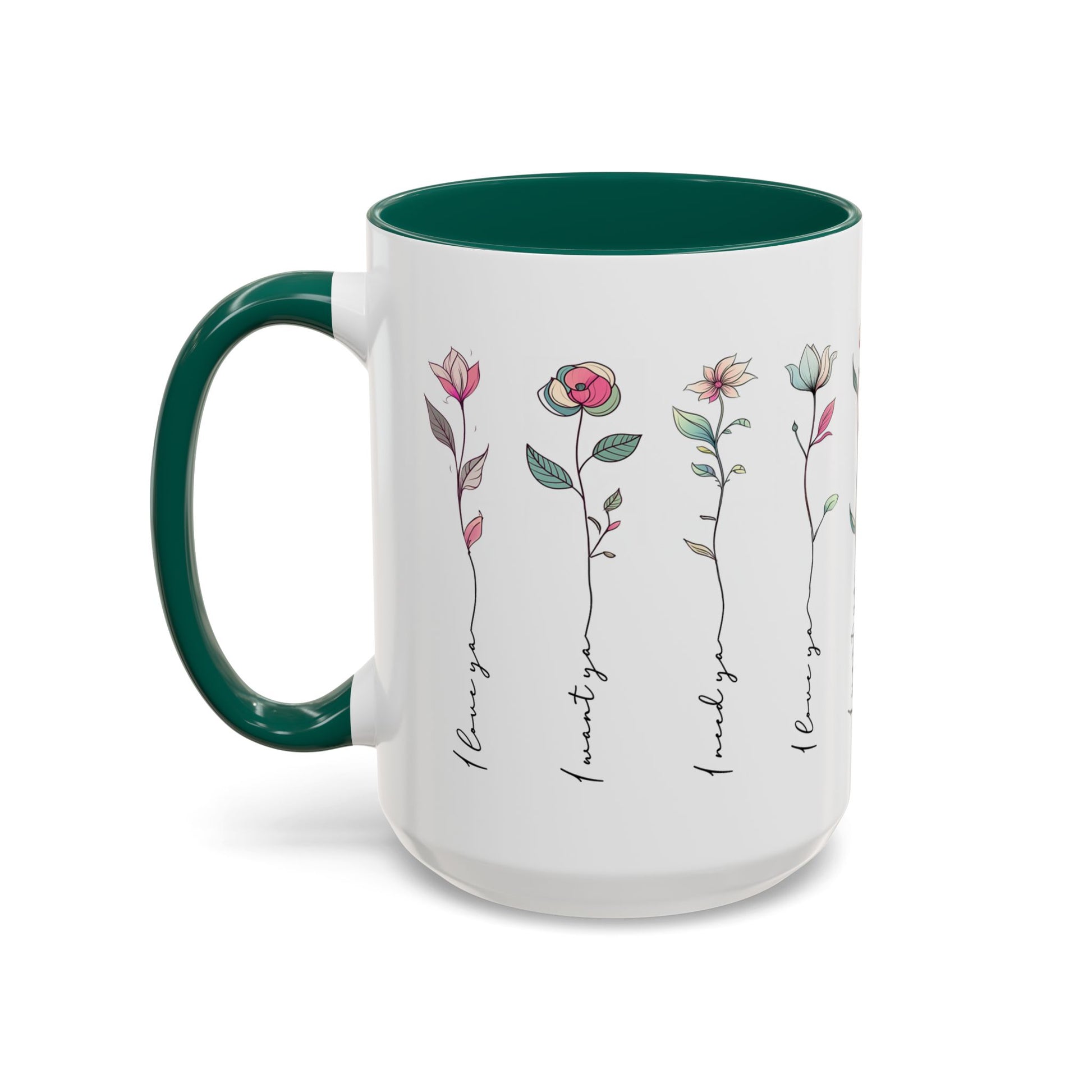 Colorful Floral Quote Mug - Gift for Friends & Loved Ones