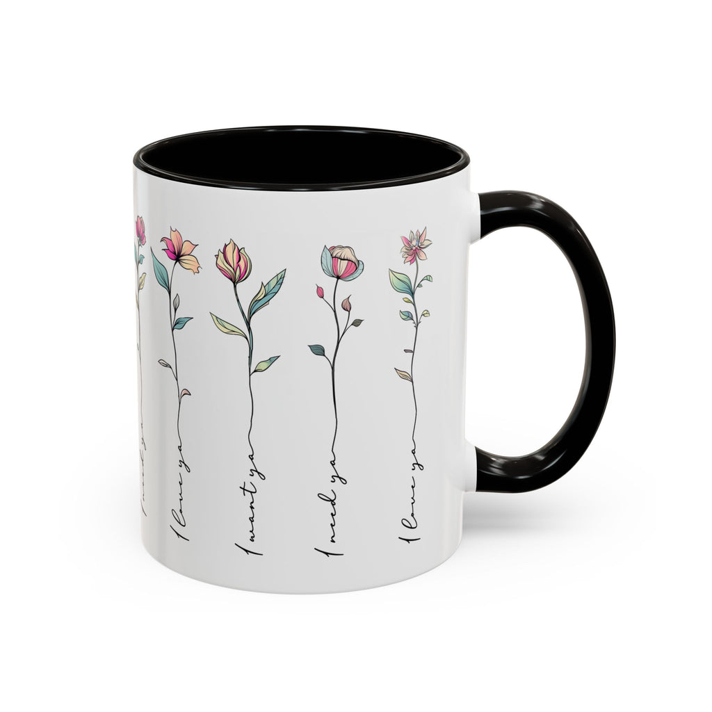 Colorful Floral Quote Mug - Gift for Friends & Loved Ones