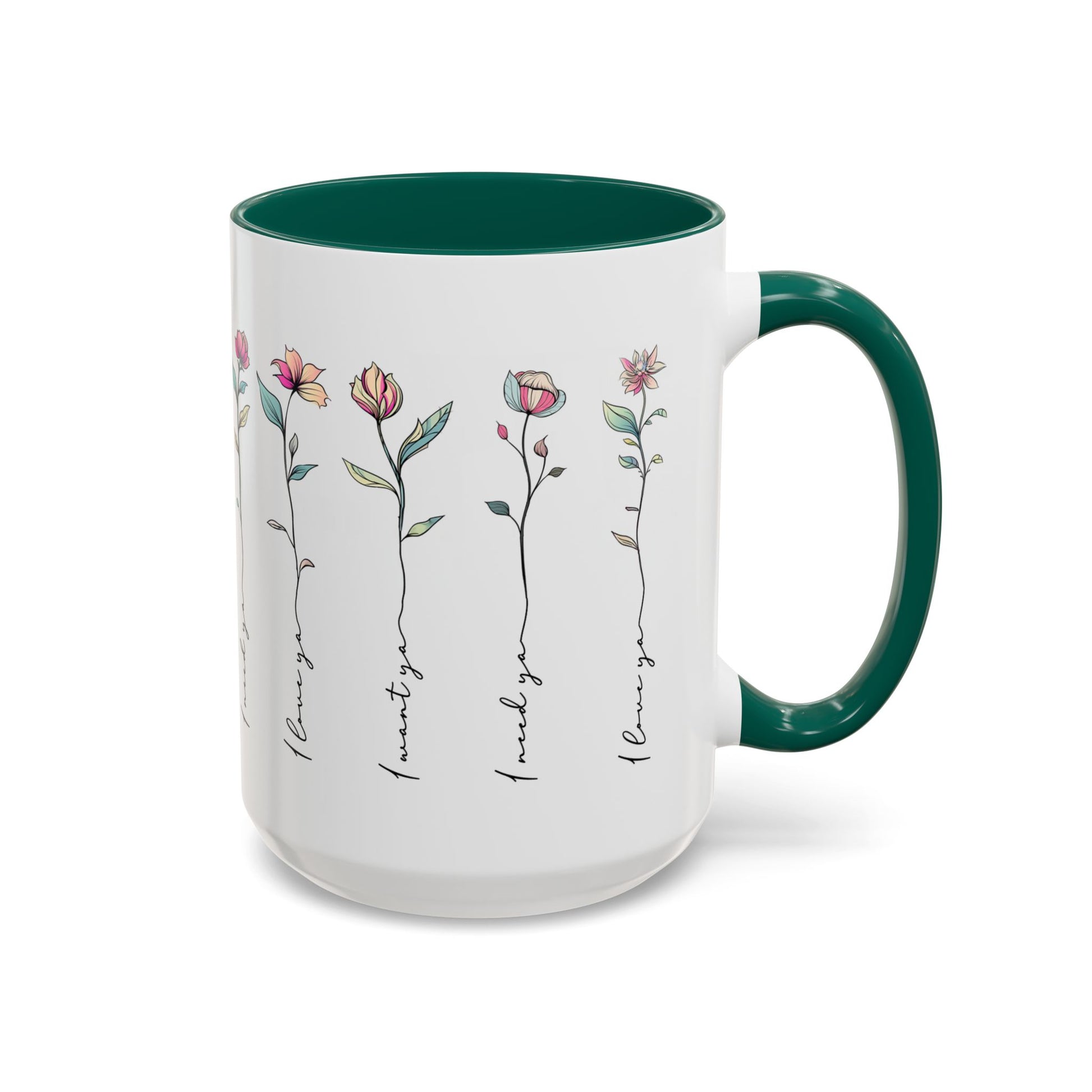 Colorful Floral Quote Mug - Gift for Friends & Loved Ones