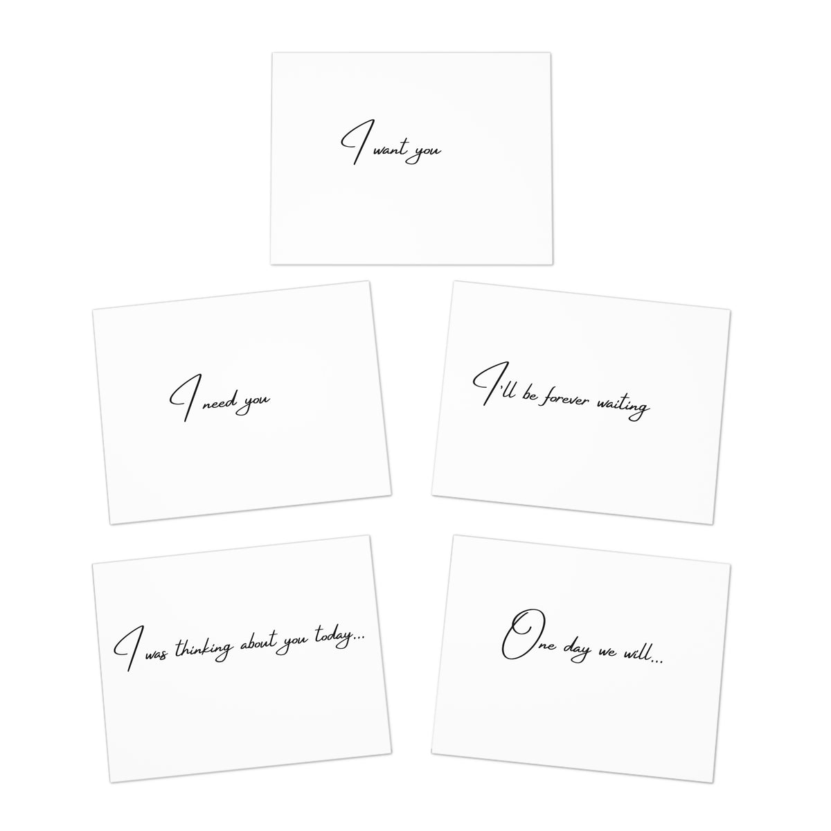 Preparing for a Future Multi-Design Greeting Cards for Special Moments: 5-Pack of Love Notes, Thoughtful Messages, Personalized Cards, Gift Tags, Stationery