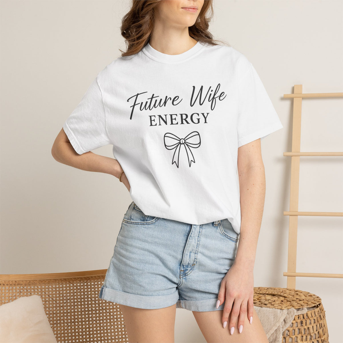 Future Wife Energy Short Sleeve T-Shirt, Comfort Colors® 1717 Graphic Tee , Women’s T-Shirt , Future Wife Shirt , Gift for Her