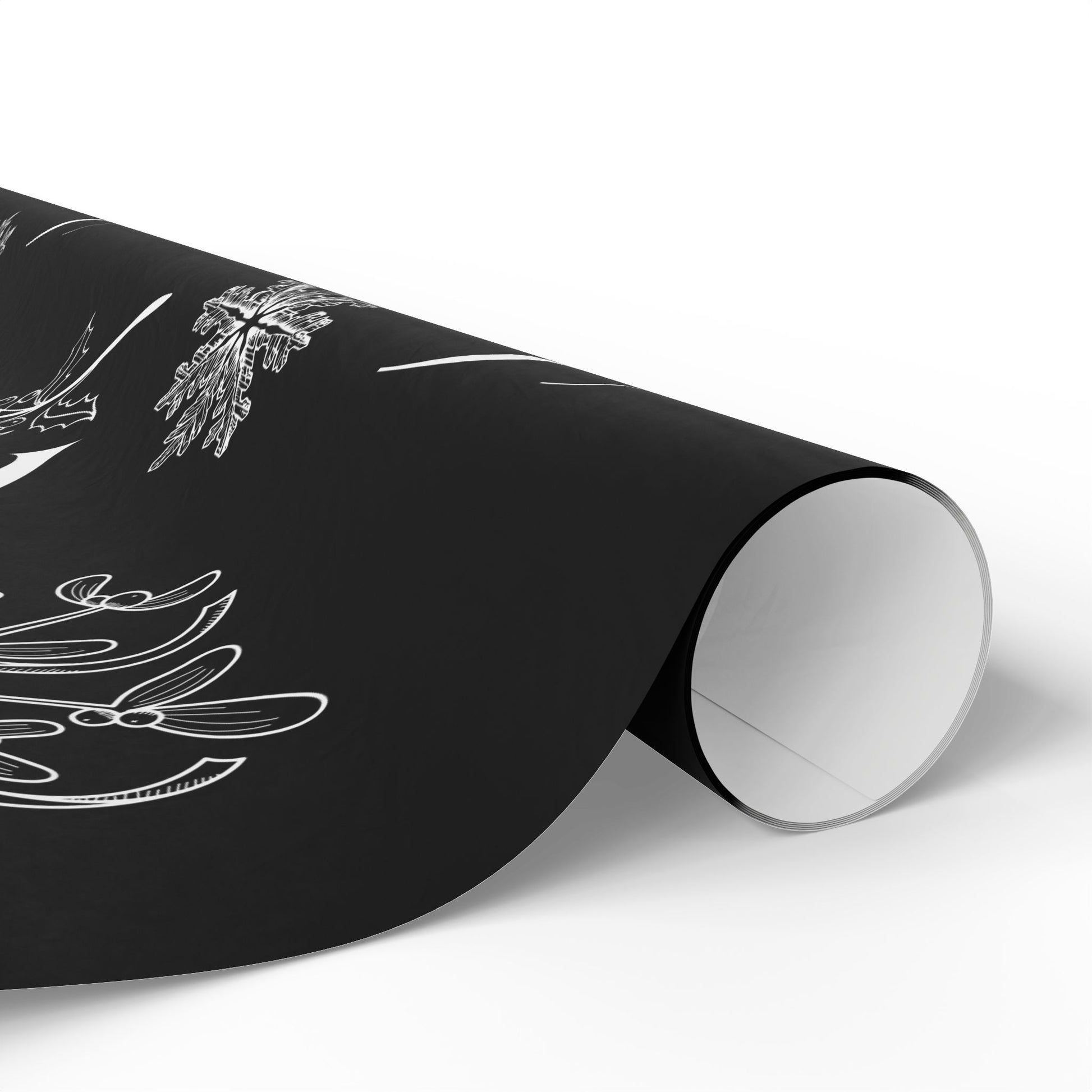 Future Wife Wrapping Paper Black