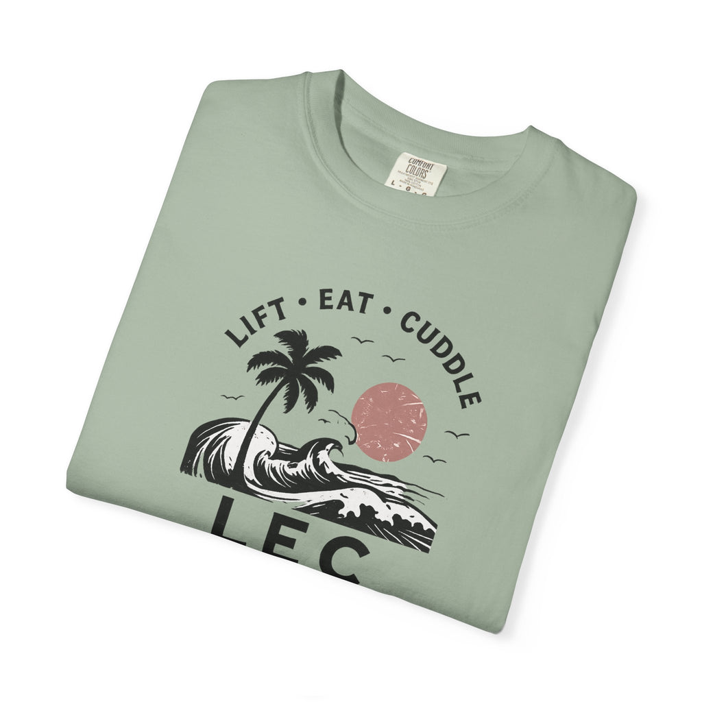 LEC, Lift ,Eat , Cuddle , Retreat Graphic Tee ,Comfort Colors® 1717