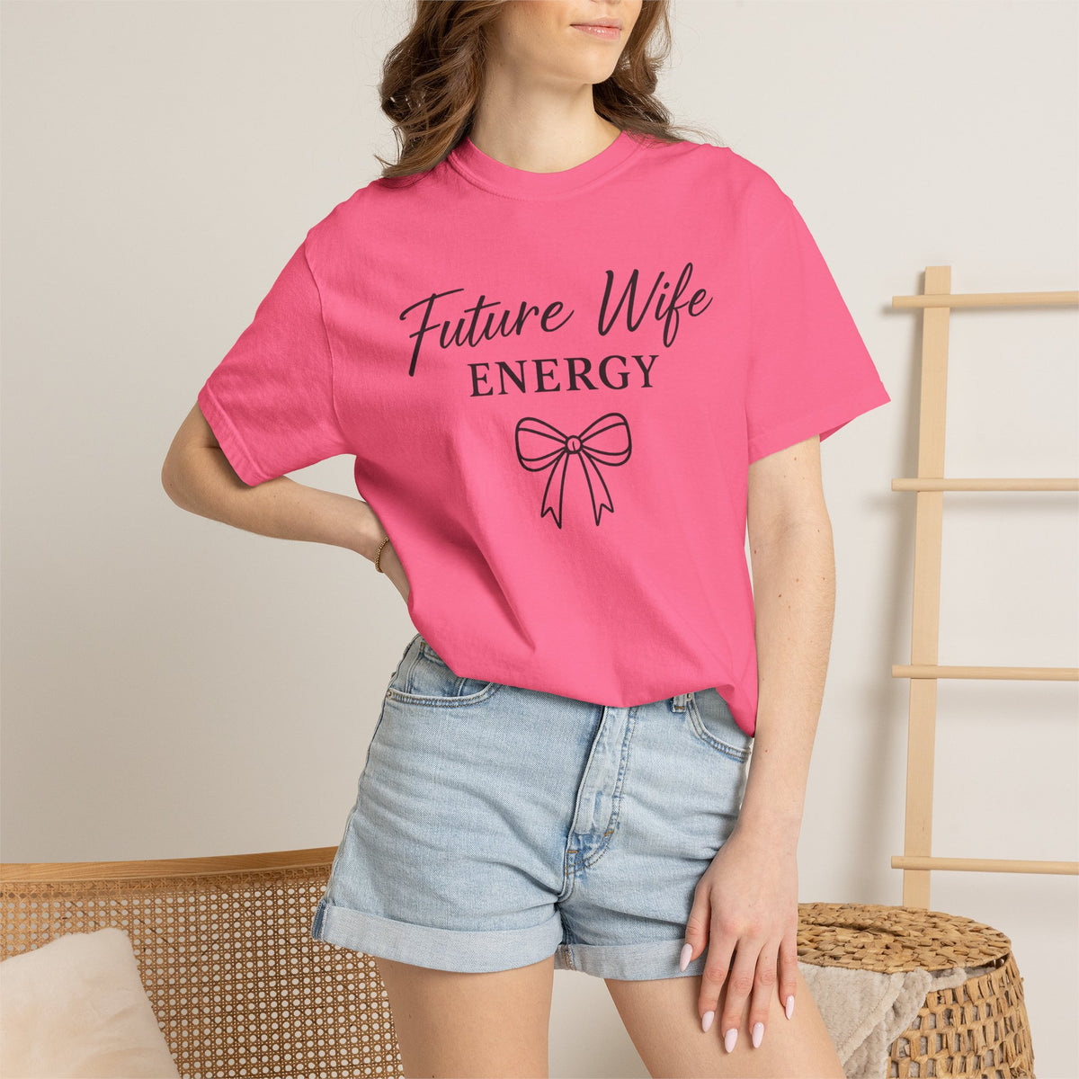Future Wife Energy Short Sleeve T-Shirt, Comfort Colors® 1717 Graphic Tee , Women’s T-Shirt , Future Wife Shirt , Gift for Her