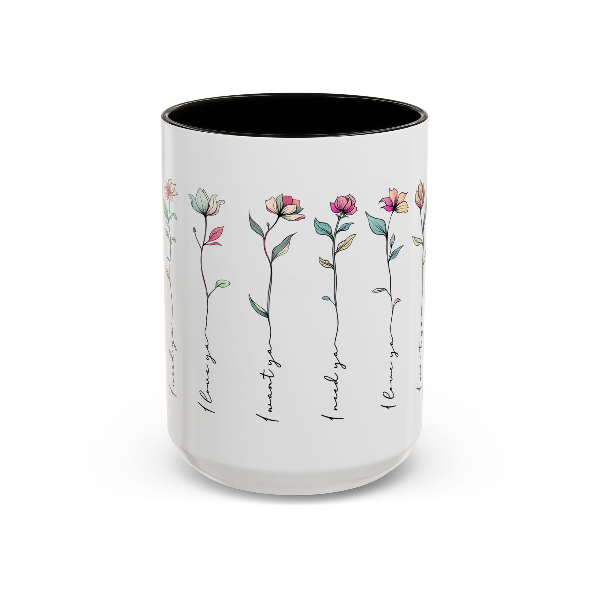 Colorful Floral Quote Mug - Gift for Friends & Loved Ones