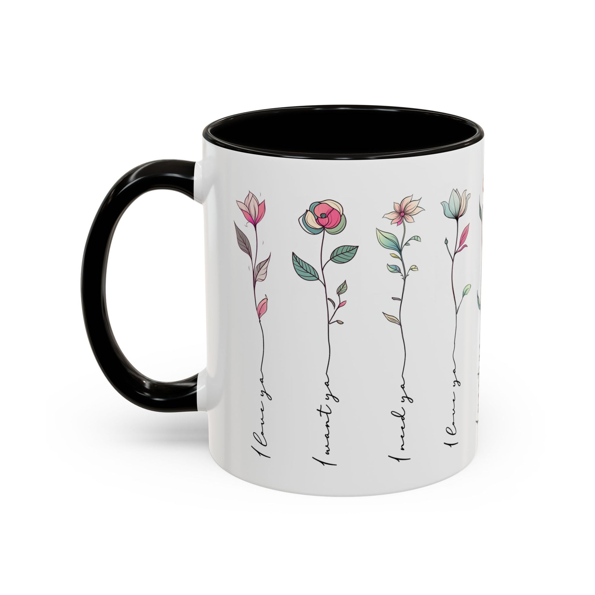 Colorful Floral Quote Mug - Gift for Friends & Loved Ones