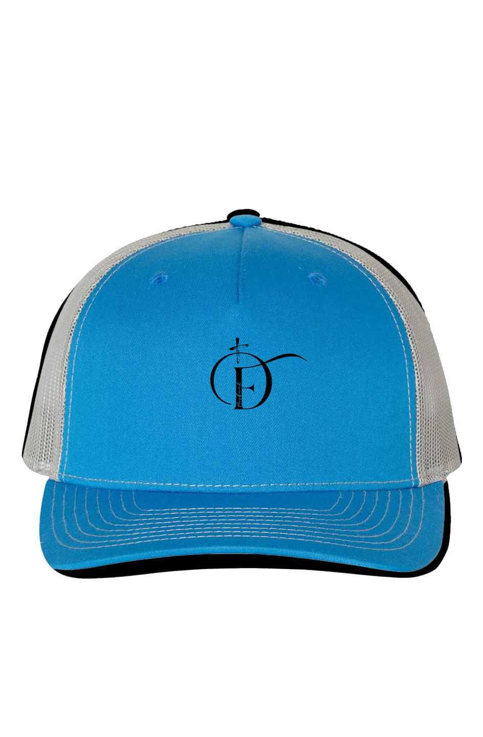 Dear Future Husband Richardson Five Panel Trucker Cap_Kahki_Blue