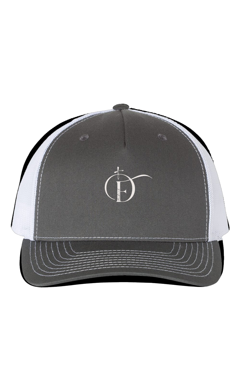 Dear Future Husband Richardson Five Panel Trucker Cap_blk_nvy