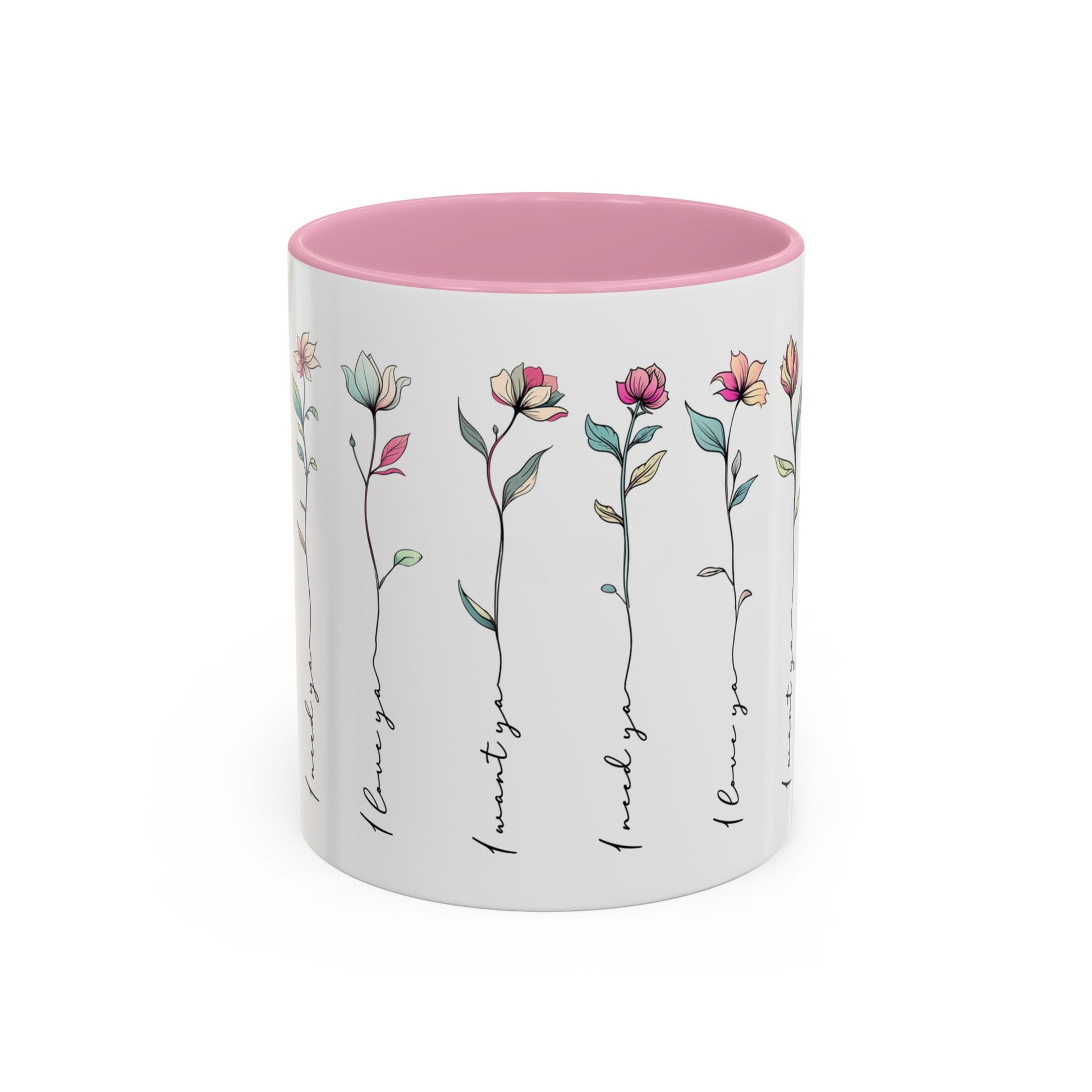 Colorful Floral Quote Mug - Gift for Friends & Loved Ones
