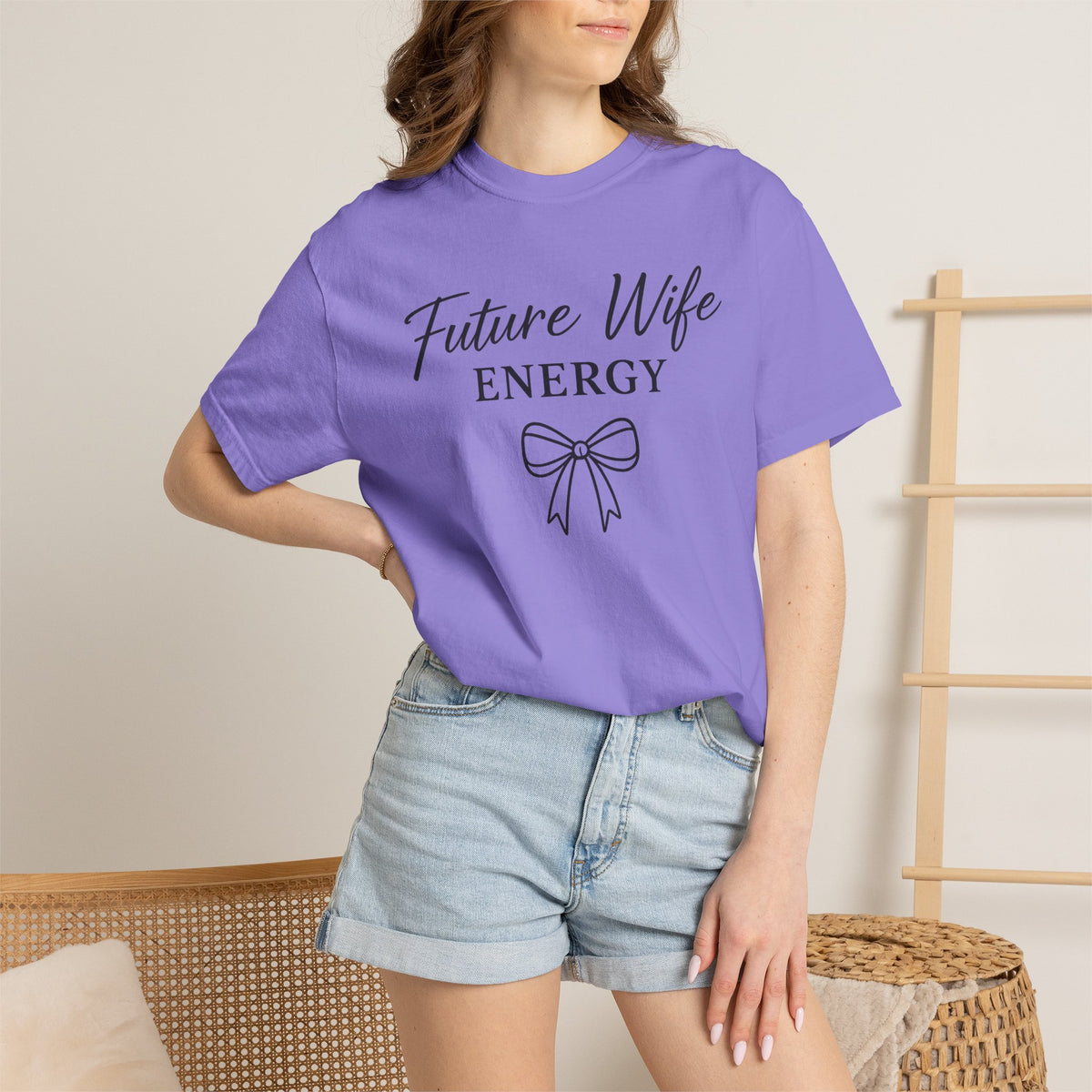 Future Wife Energy Short Sleeve T-Shirt, Comfort Colors® 1717 Graphic Tee , Women’s T-Shirt , Future Wife Shirt , Gift for Her