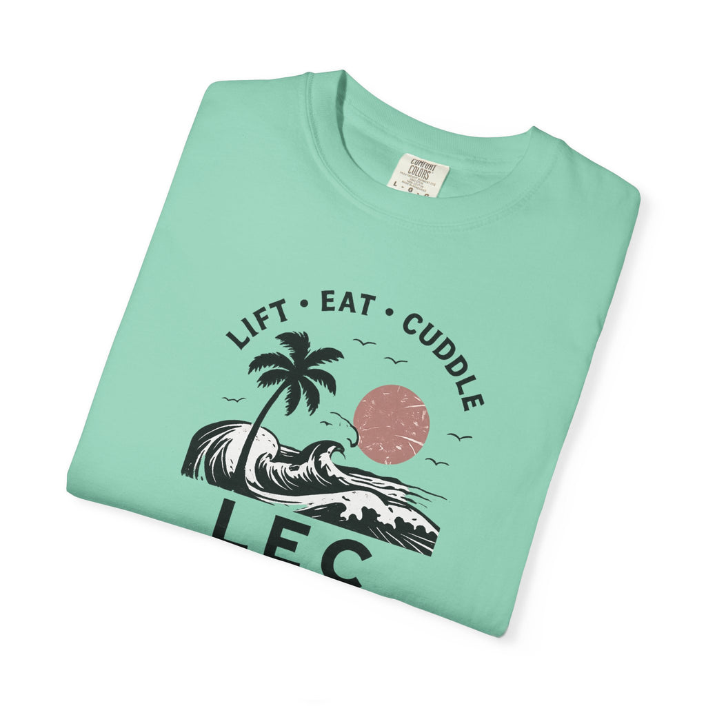 LEC, Lift ,Eat , Cuddle , Retreat Graphic Tee ,Comfort Colors® 1717