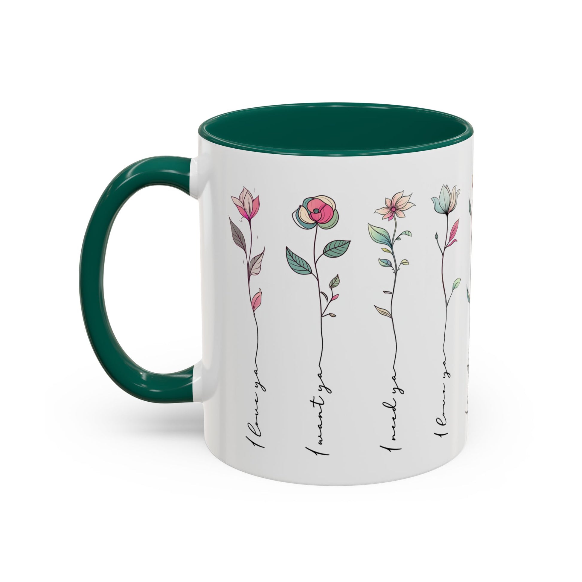 Colorful Floral Quote Mug - Gift for Friends & Loved Ones
