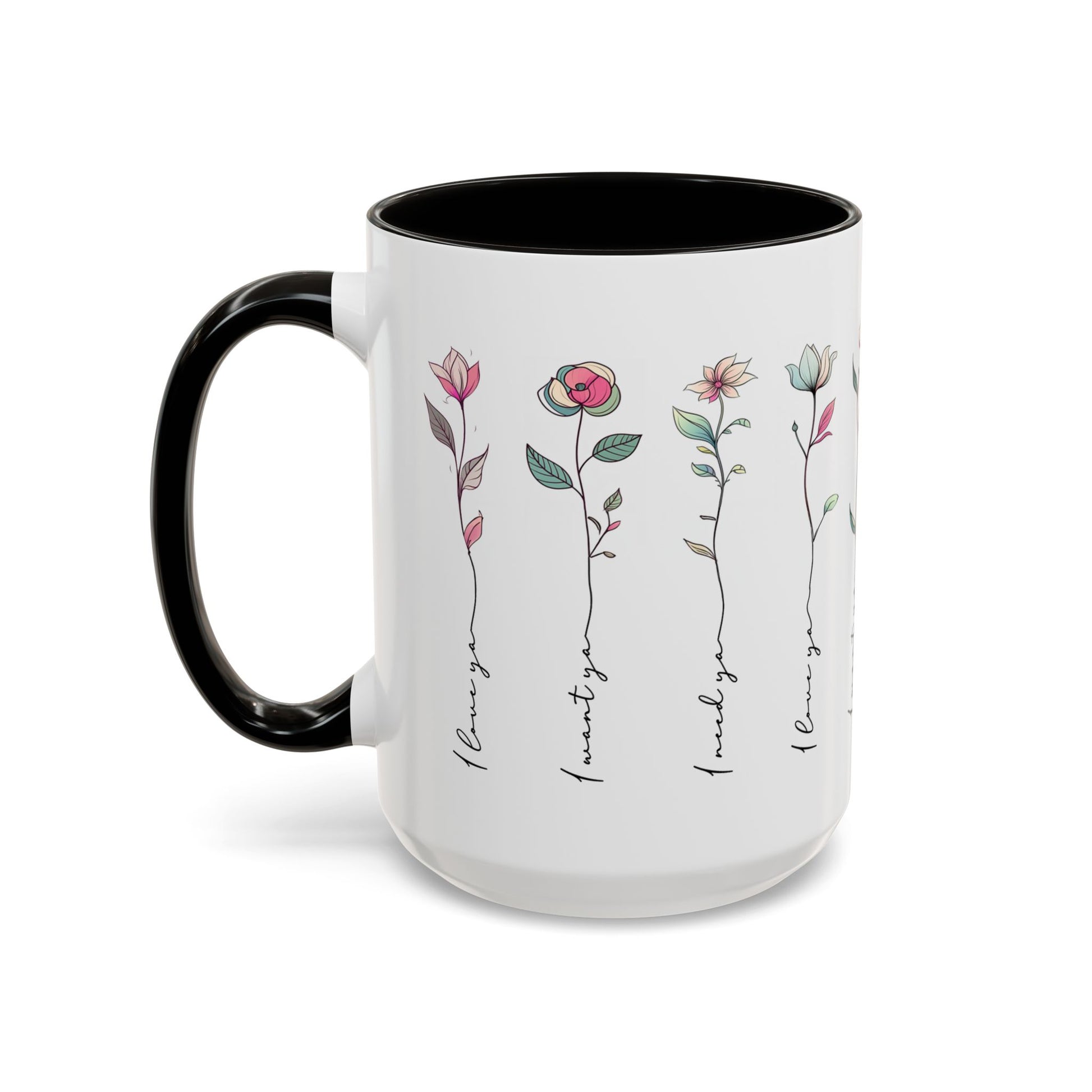 Colorful Floral Quote Mug - Gift for Friends & Loved Ones