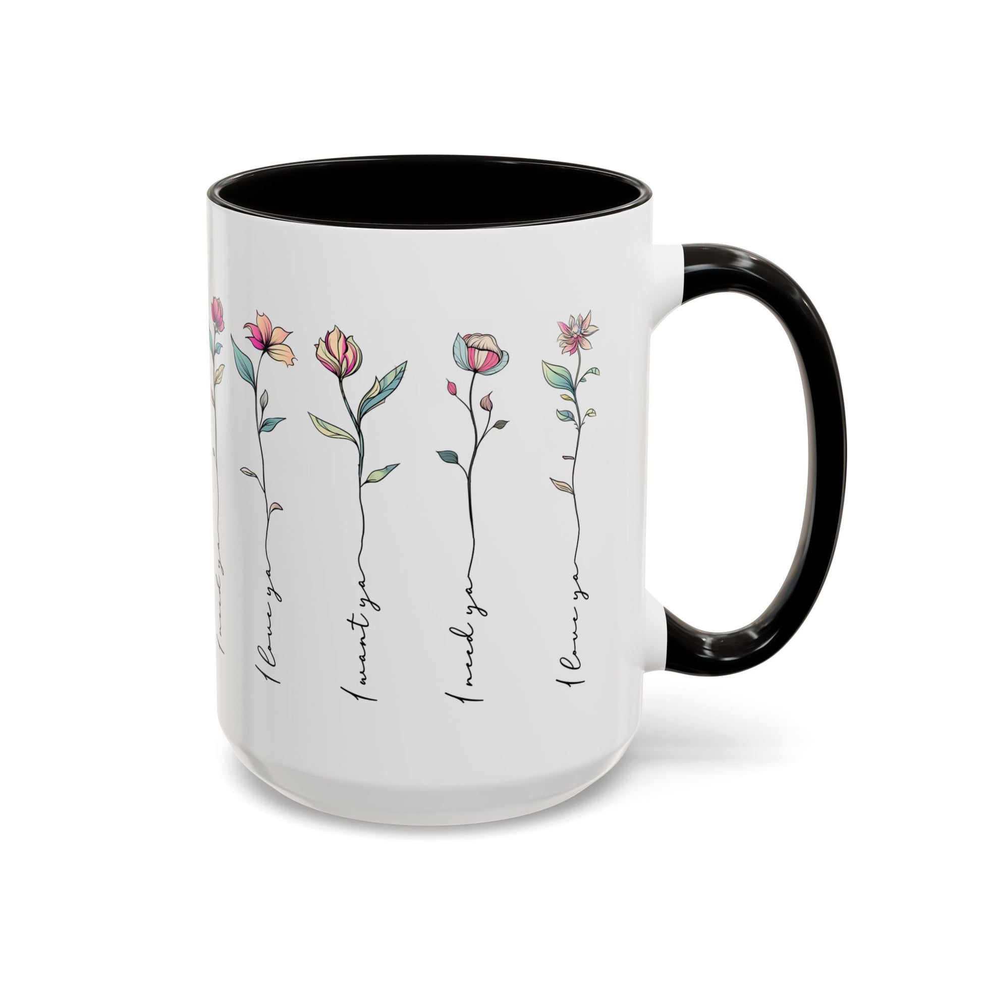 Colorful Floral Quote Mug - Gift for Friends & Loved Ones