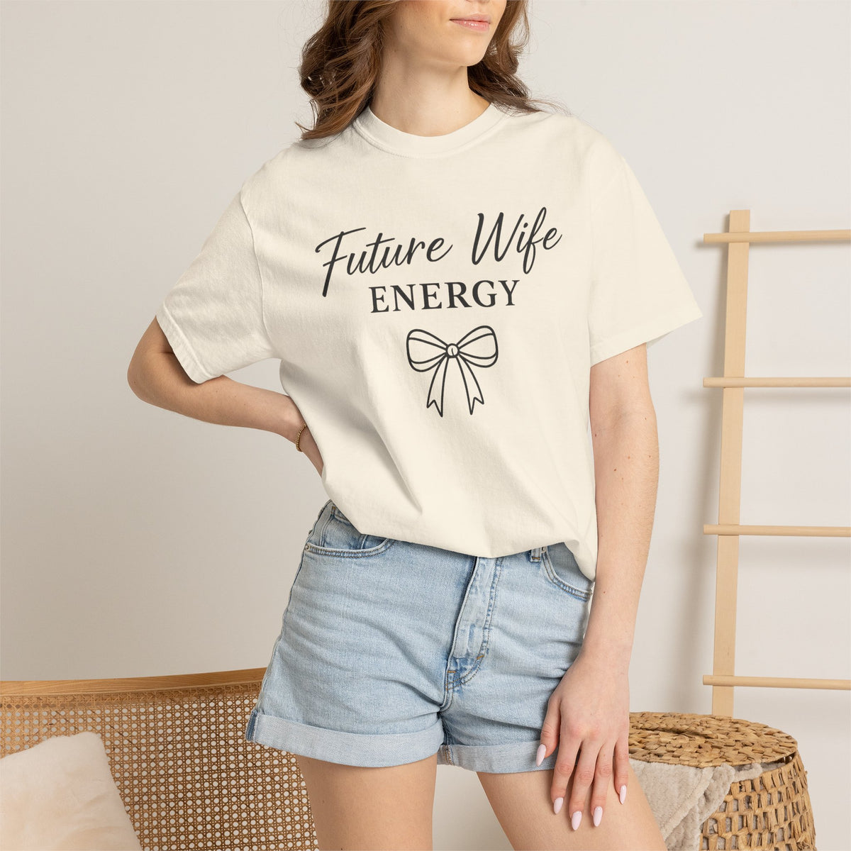 Future Wife Energy Short Sleeve T-Shirt, Comfort Colors® 1717 Graphic Tee , Women’s T-Shirt , Future Wife Shirt , Gift for Her